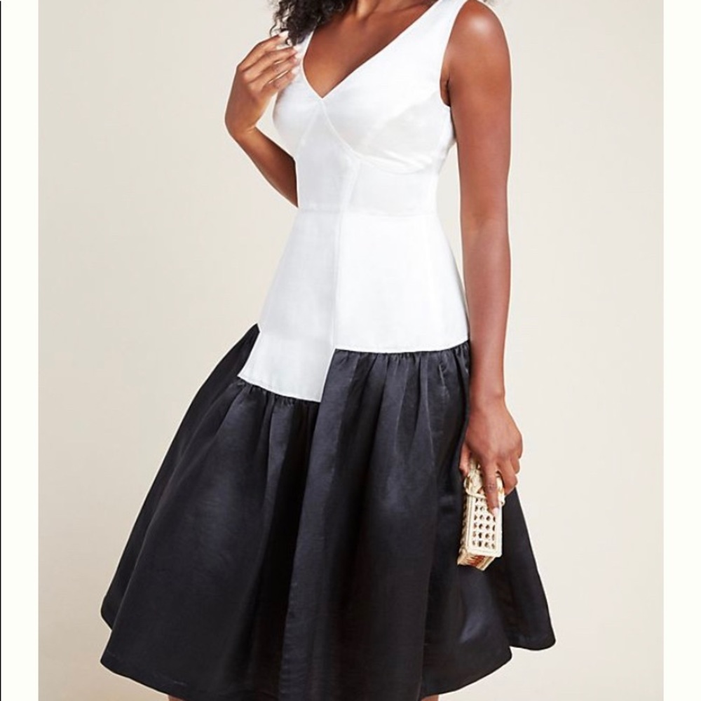 Natasha drop waist midi dress
